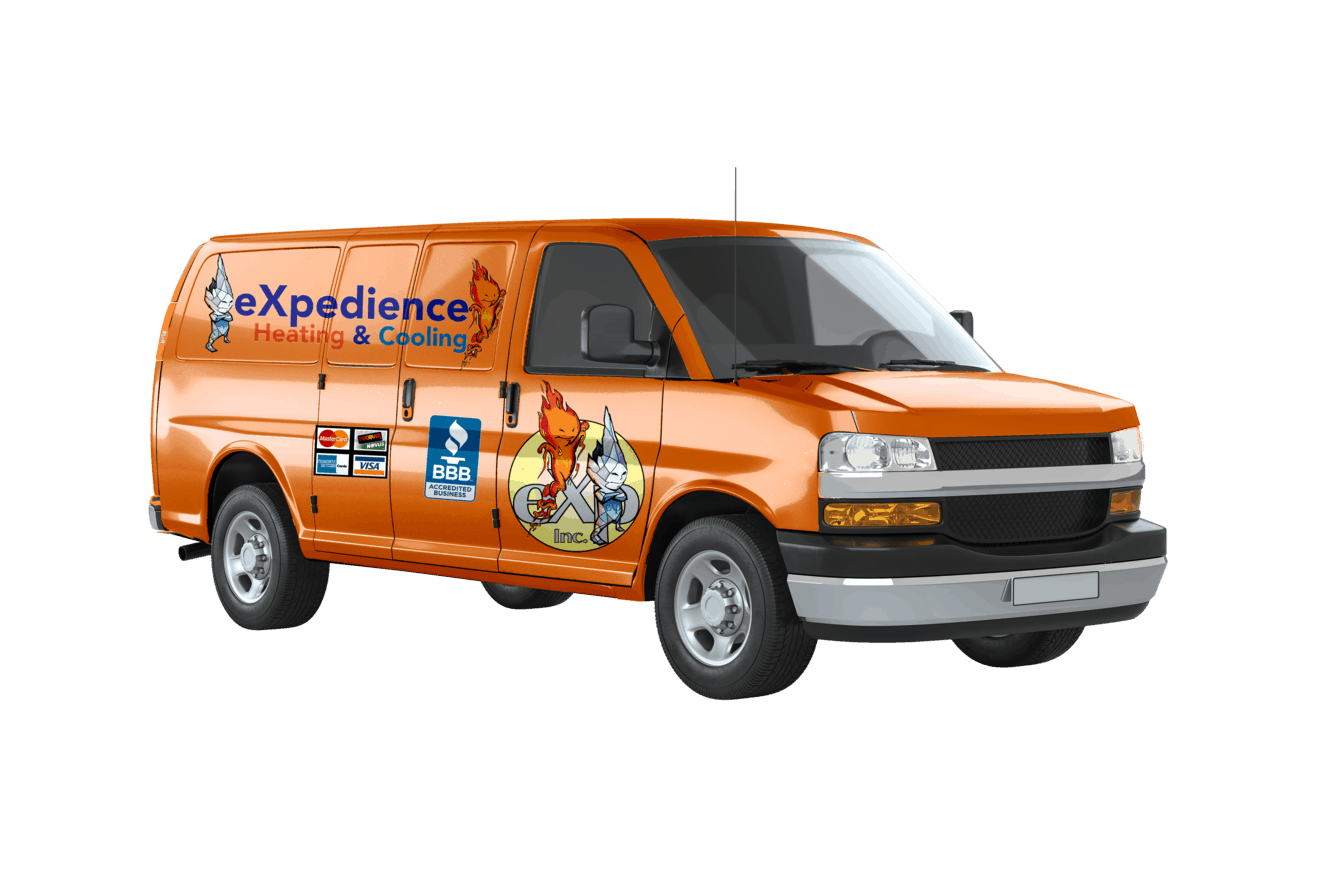 Expedience Heating and Cooling Service Truck